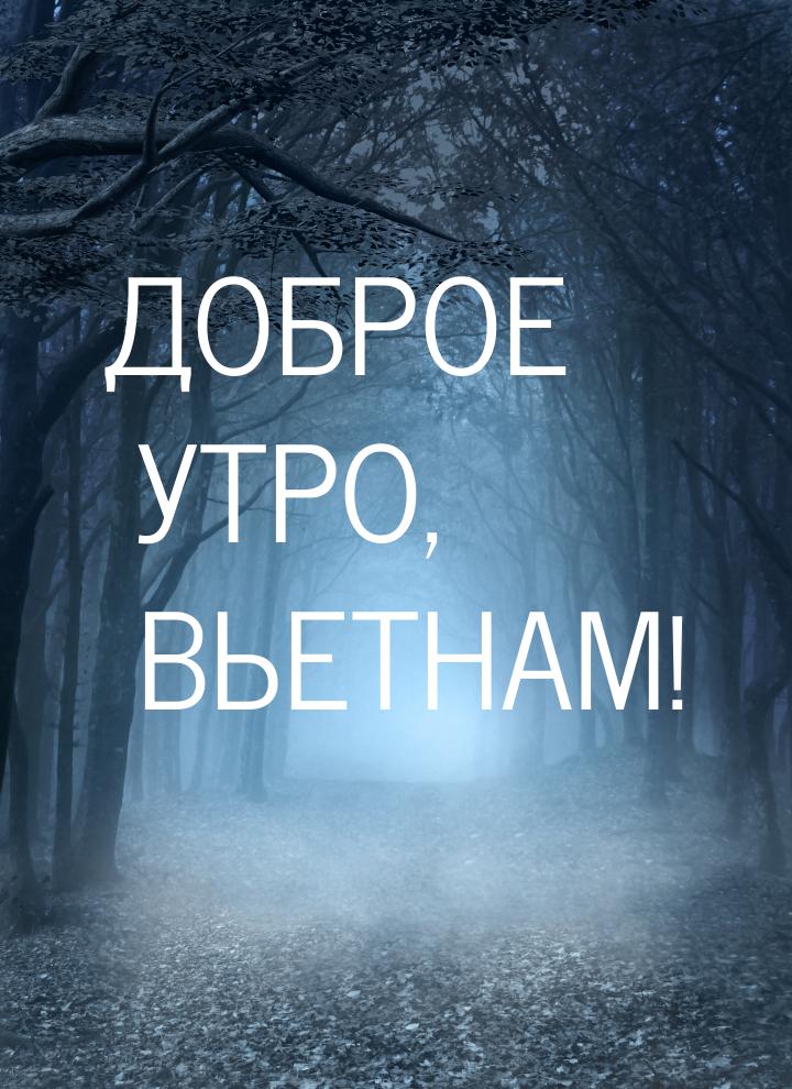 ДОБРОЕ УТРО, ВЬЕТНАМ!